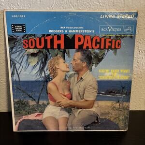 South Pacific Original Motion Picture Soundtrack 1958 Vinyl LP LOC-1032 Musical